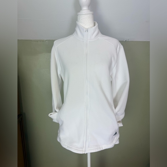adidas Jackets & Blazers - Adidas Textured Full Zip Golf Jacket NWOT